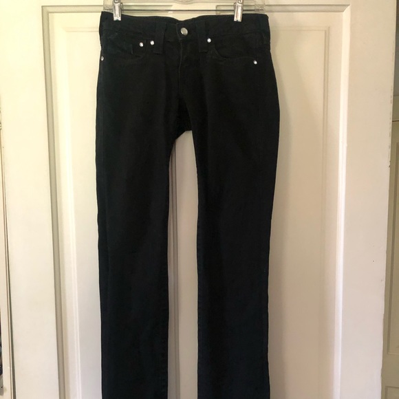 True religion size 27 black jeans - Picture 5 of 5